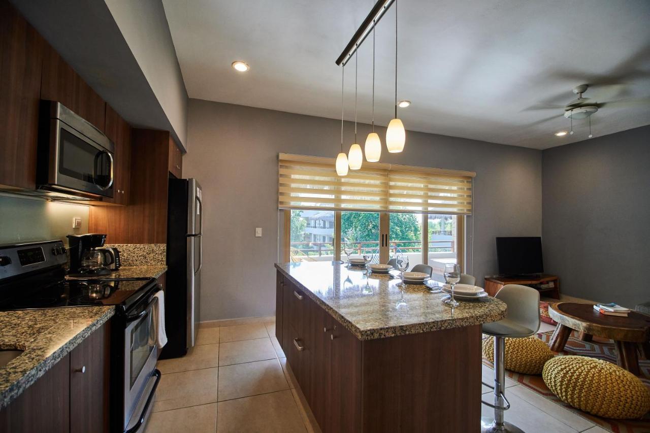 Modern&Spacious 2 bedroom PH, Rooftop&Pool Tulum Exterior foto